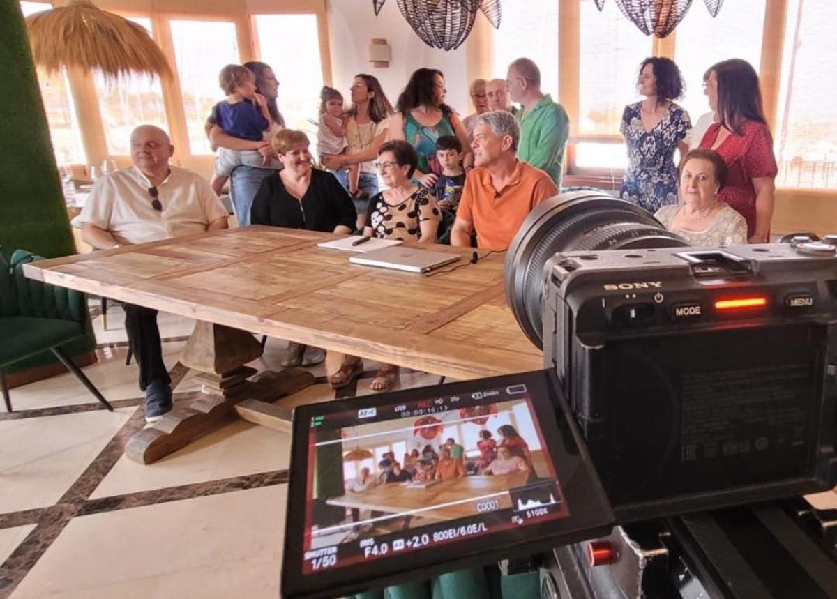Grabación del documental para TVE.