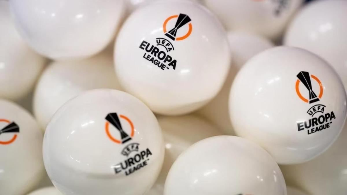 Bolas del sorteo de la UEFA Europa League