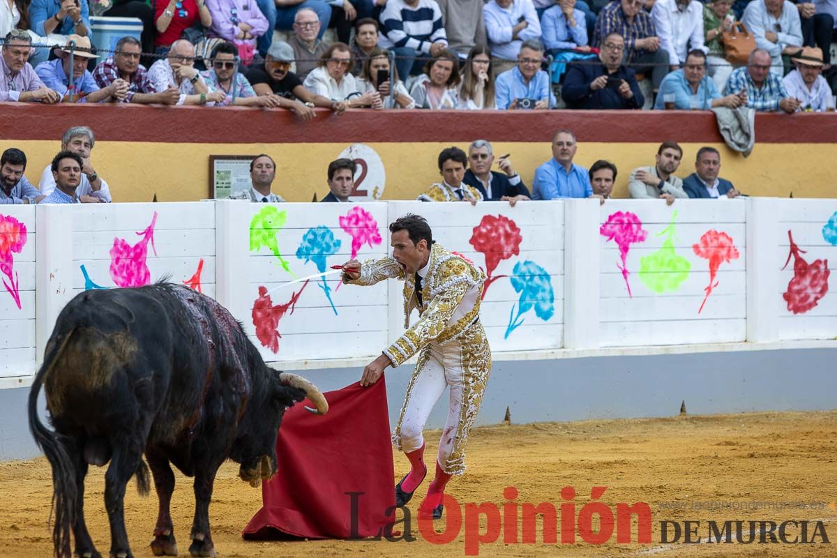 Corrida de 'Los claveles' en Cehegín (Manzanares, Antonio Puerta y Roca Rey)