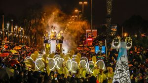 Un momento de la cabalgata de Reyes del año pasado