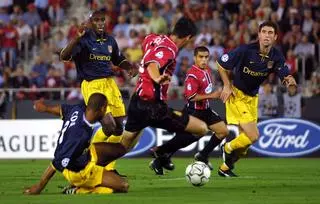 Las imágenes del Mallorca-Arsenal del 11 de septiembre de 2001
