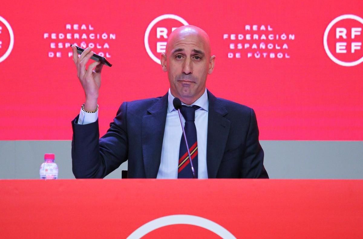 Luis Rubiales en la  Real Federación Española de Fútbol