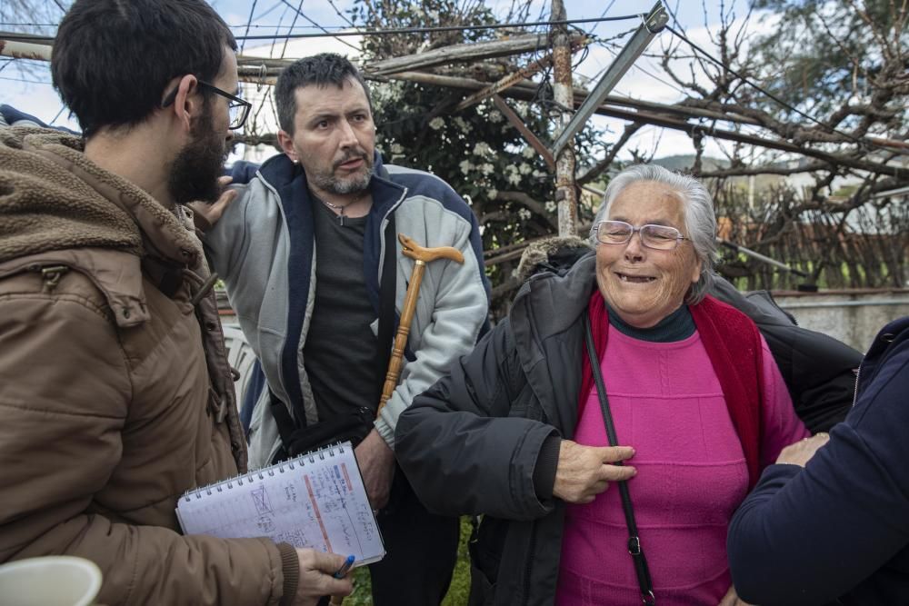 Desnonament d'una veïna de Breda de 77 anys