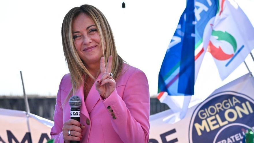 Los caladeros del malestar en los que pesca Giorgia Meloni, favorita en las elecciones italianas