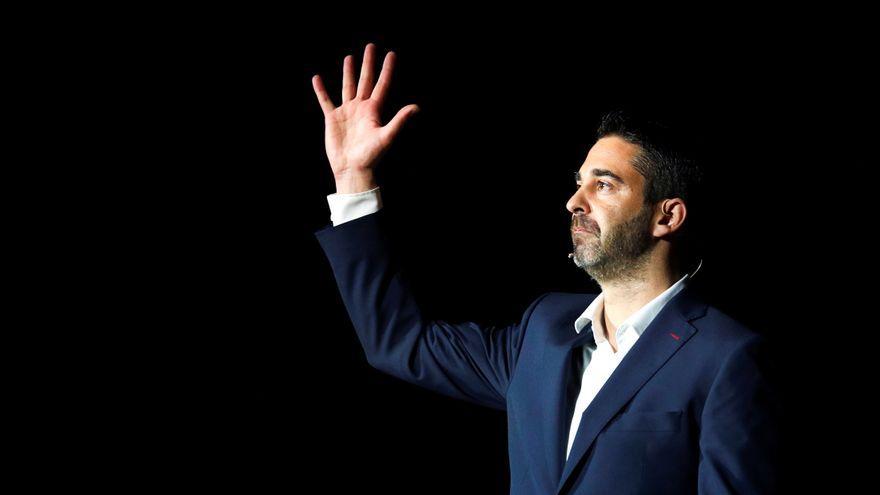 El manager del Barcelona de baloncesto, Juan Carlos Navarro.