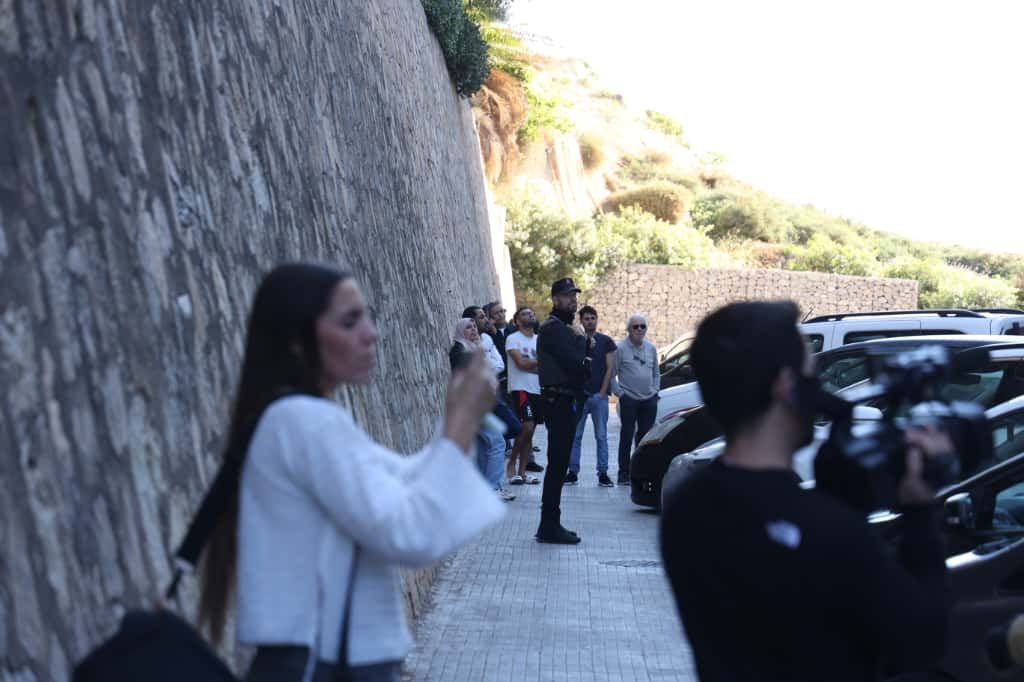 Incendio en una vivienda del barrio de San Blas en Alicante