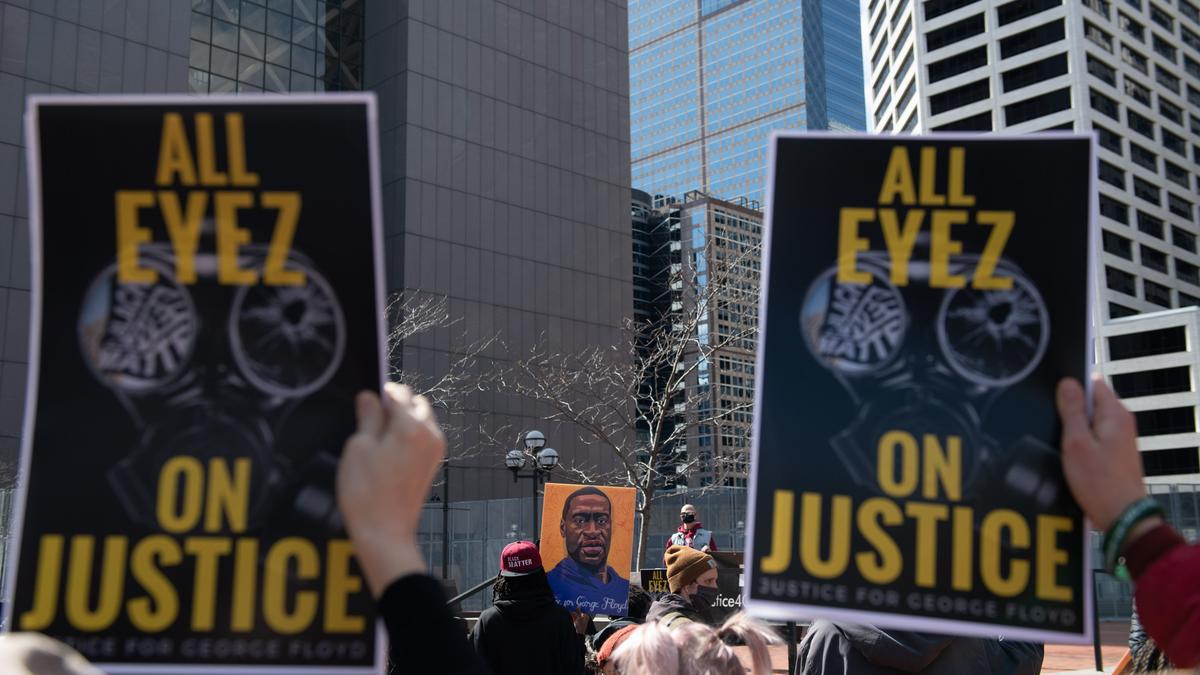 Protestas tras la muerte de George Floyd.