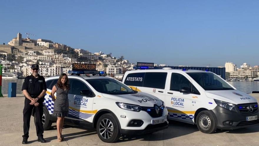 Dos nuevos vehículos para la Policía Local de Ibiza