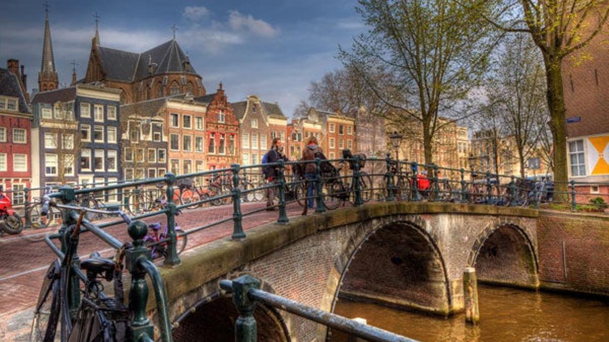 Canal de Leidsegracht.