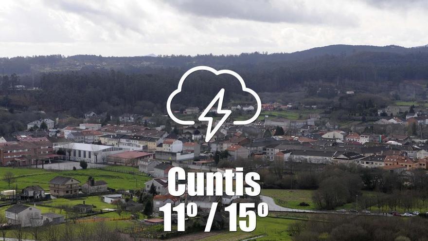 El tiempo en Cuntis: previsión meteorológica para hoy, miércoles 11 de febrero