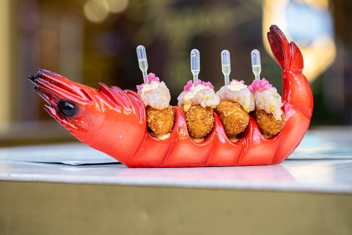 Croqueta Gamba Style