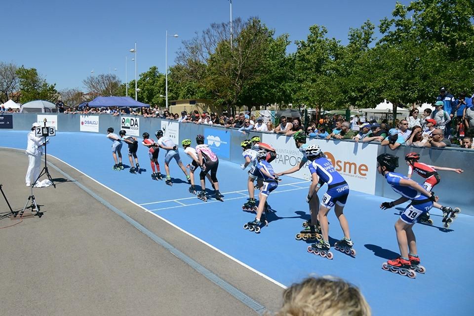 Campeonato de patinaje en Paiporta.