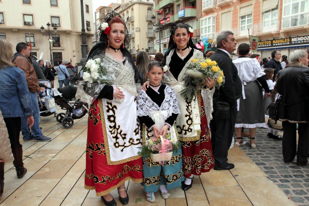 Ofrenda floral a la Virgen de la Caridad de Cartagena