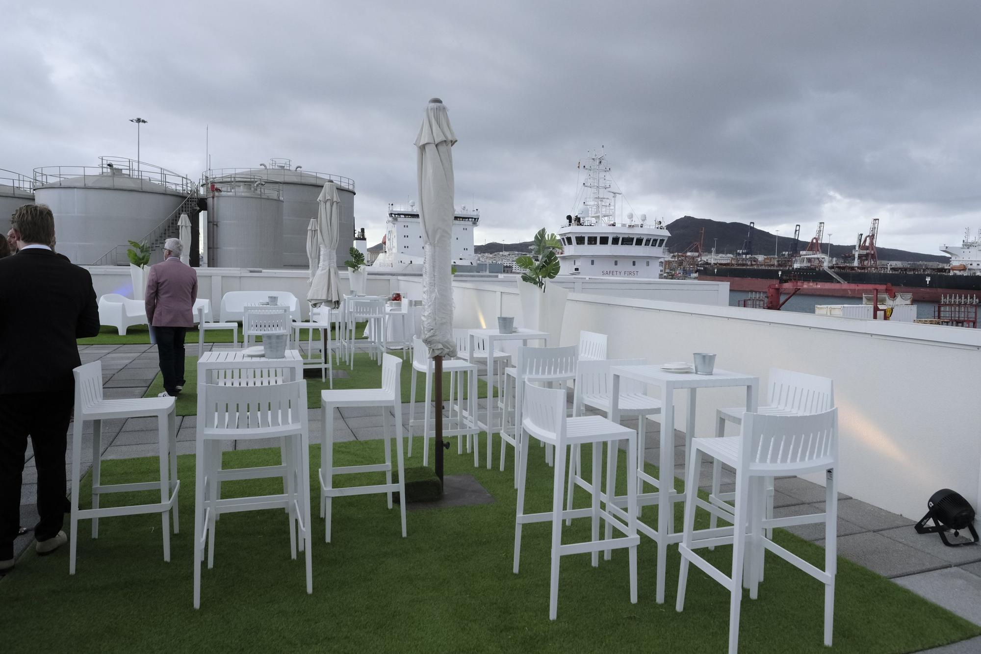 Inauguración de la planta de la empresa Stormalda en el Puerto de Las Palmas