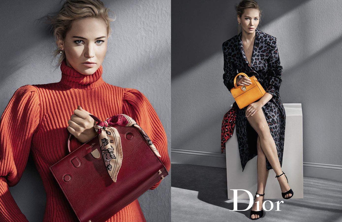 Jennifer Lawrence para Dior: juego de tonos