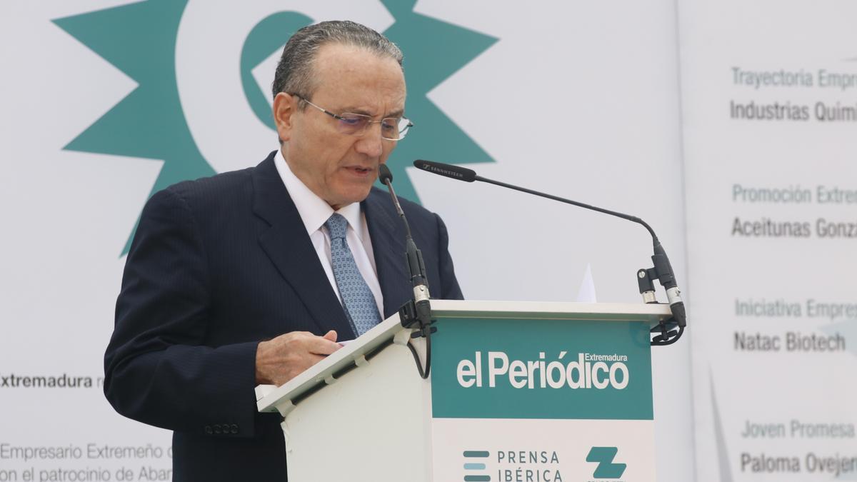 Javier Moll, presidente de Prensa Ibérica, en su discurso de los Premios Empresario.