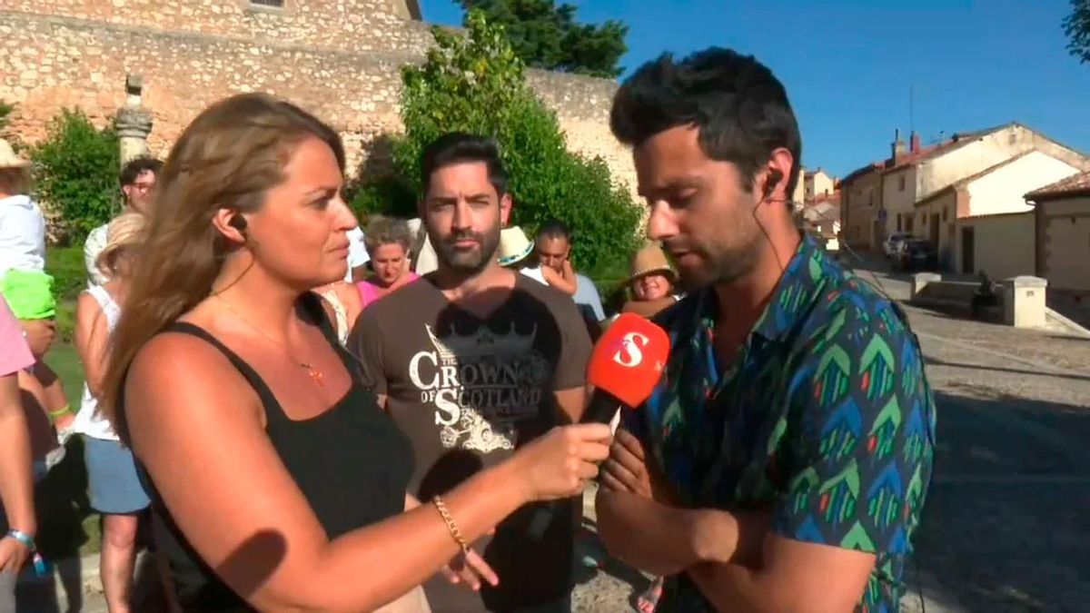 Pepa Romero durante un reportaje.