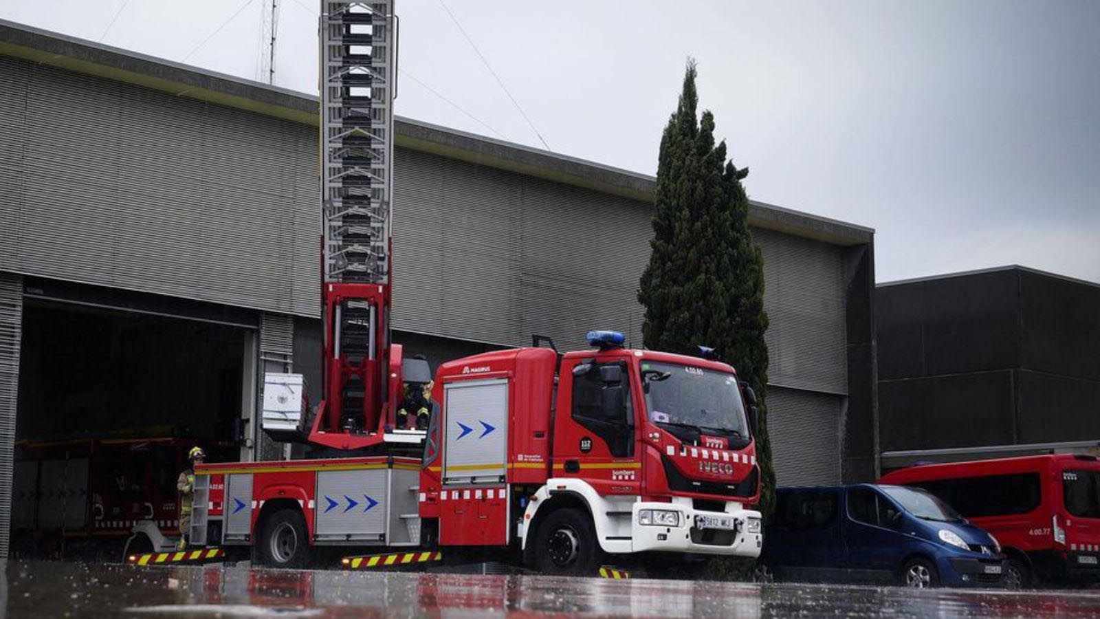 Parc de Bombers de la Generalitat a Badalona. | FERRAN NADEU