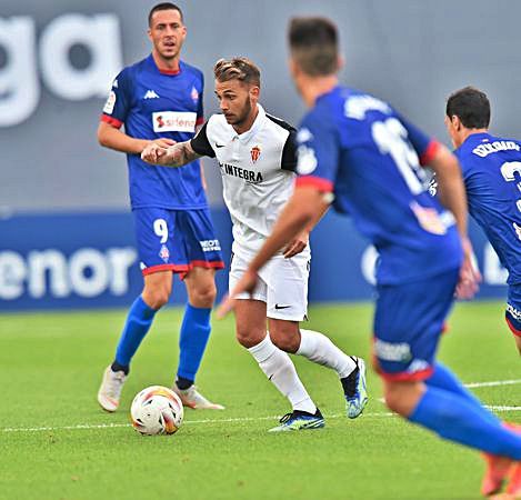 Villalba, durante un partido. | Área 11