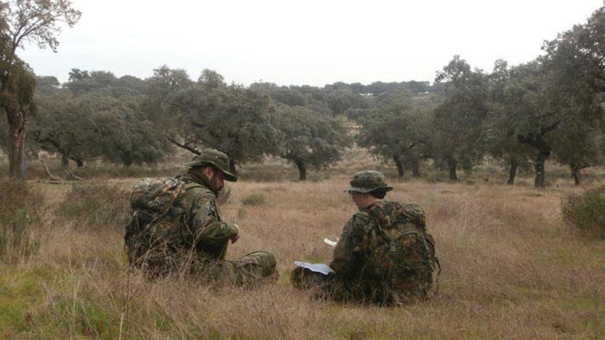 Malagueños en la reserva militar