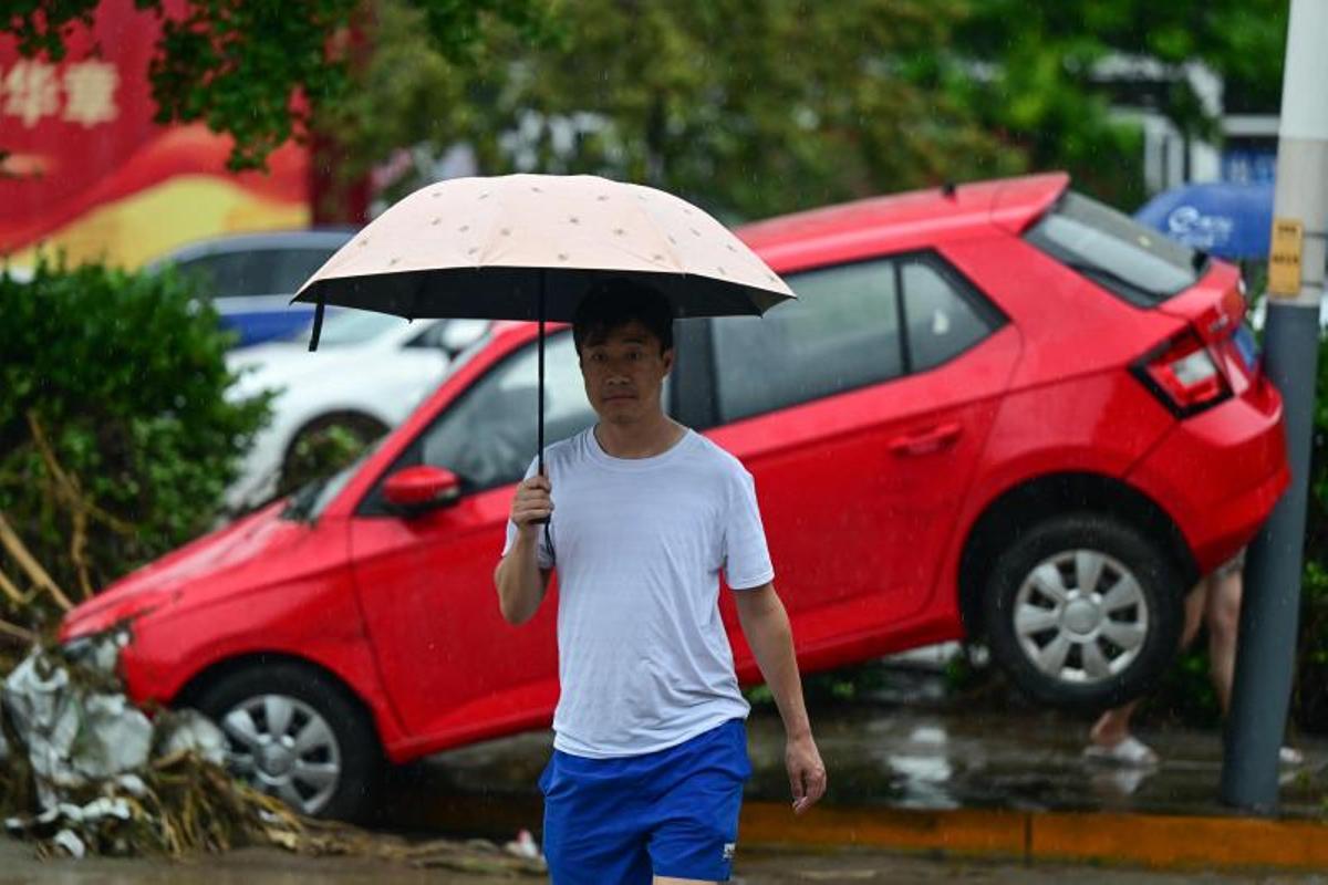 Inundaciones en la China