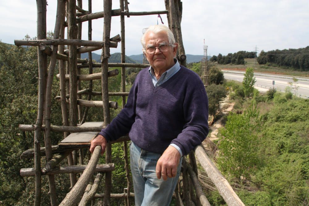 Josep Pujiula "Garrell" i les cabanes d'Argelaguer