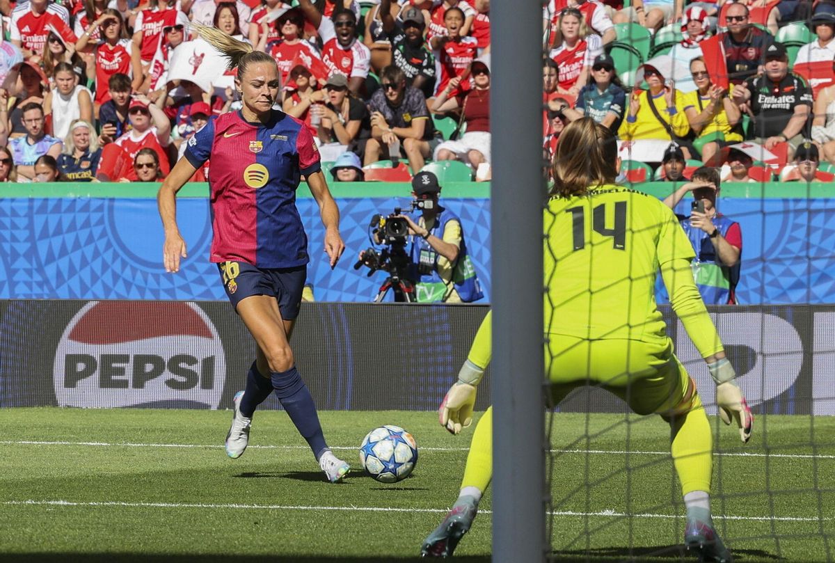Les imatges de lArsenal - Barça de la final de la Champions femenina