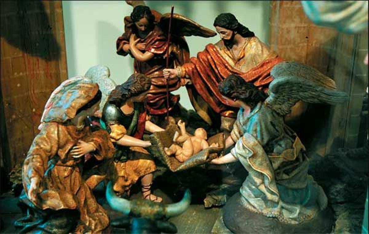 Belén de Francisco Salzillo en el Museo de la Ciudad.