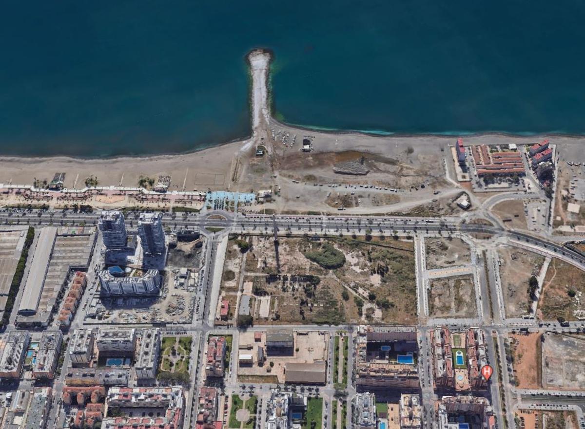 Imagen aérea de La Térmica.