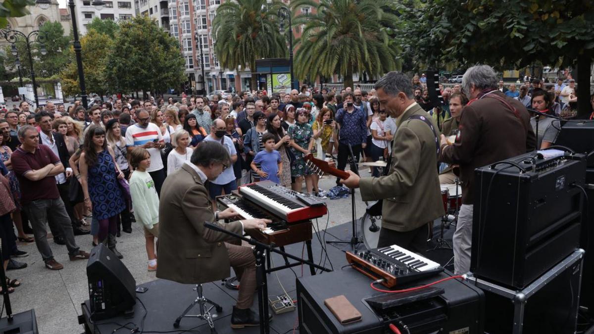 Un momento del concierto.