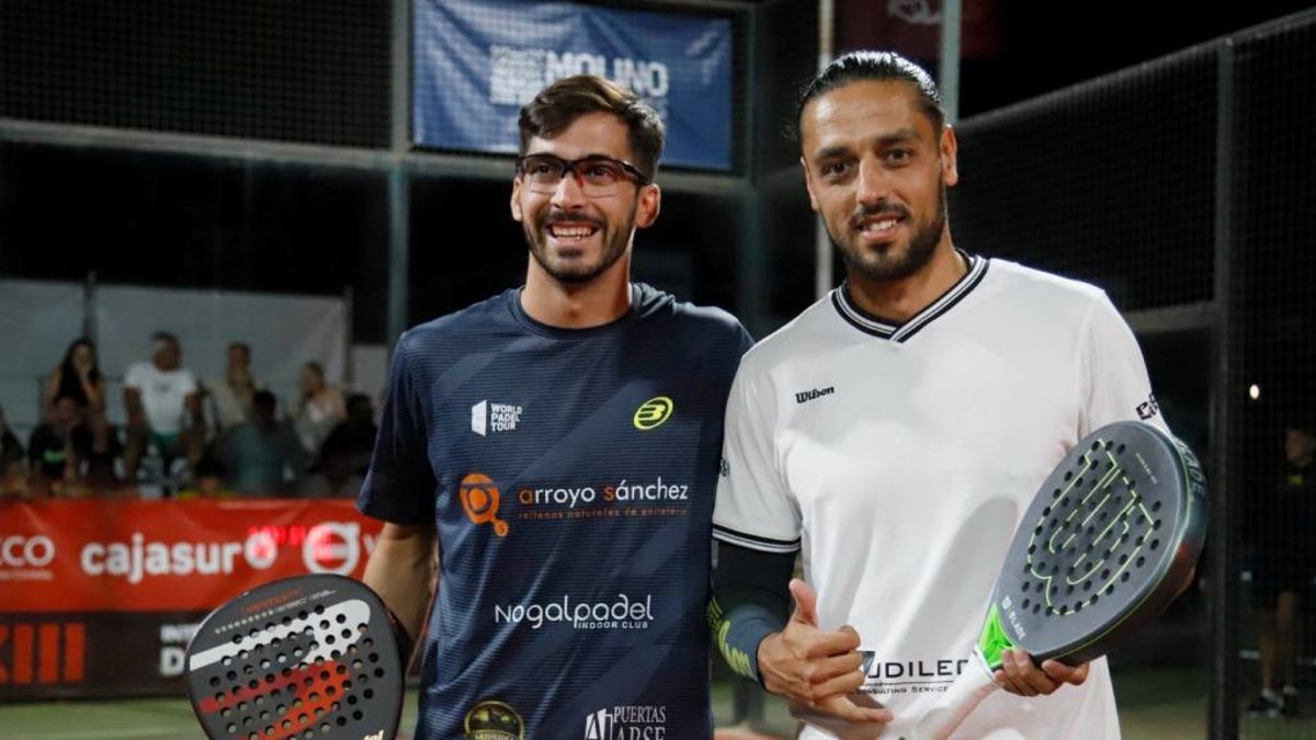 Xisco Gil y Pablo Lijó, ganadores de los Internacionales Ciudad de Córdoba Trofeo Cajasur de pádel.