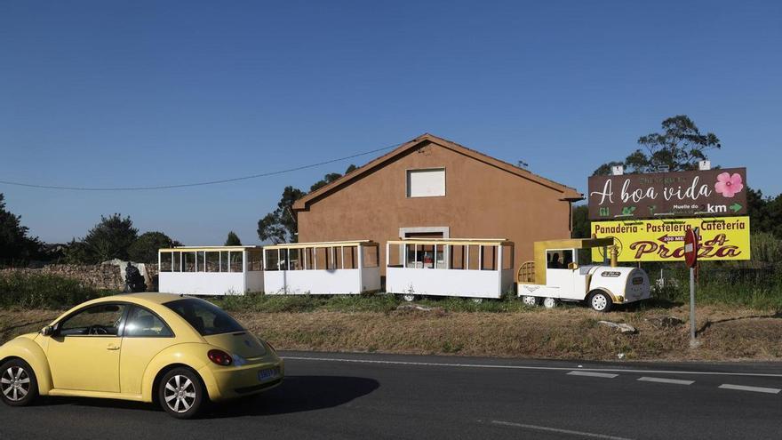 Un tren turístico recorrerá las playas de A Illa este verano