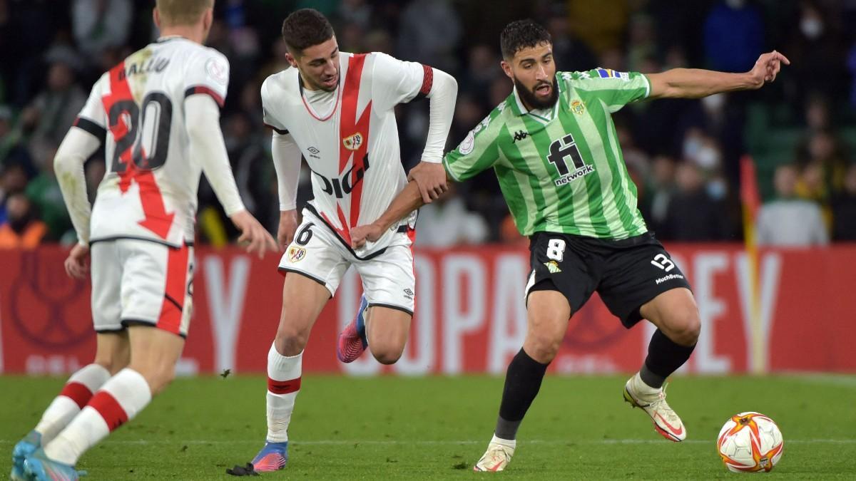 Nabil Fekir, en un lance del encuentro