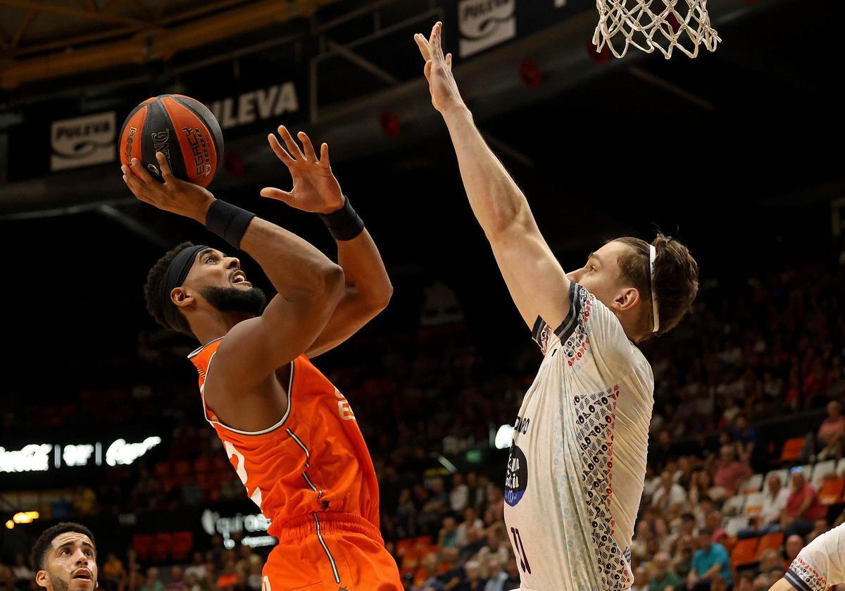 Las imágenes del Valencia Basket vs Monbus Obradoiro