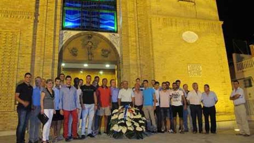 El Horadada CF se encomienda a su Virgen