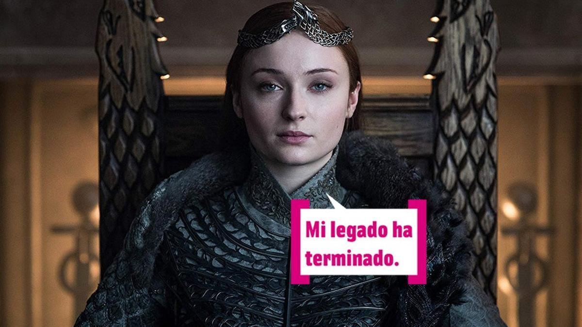 Sophie Turner como Sansa Stark en 'Juego de Tronos'