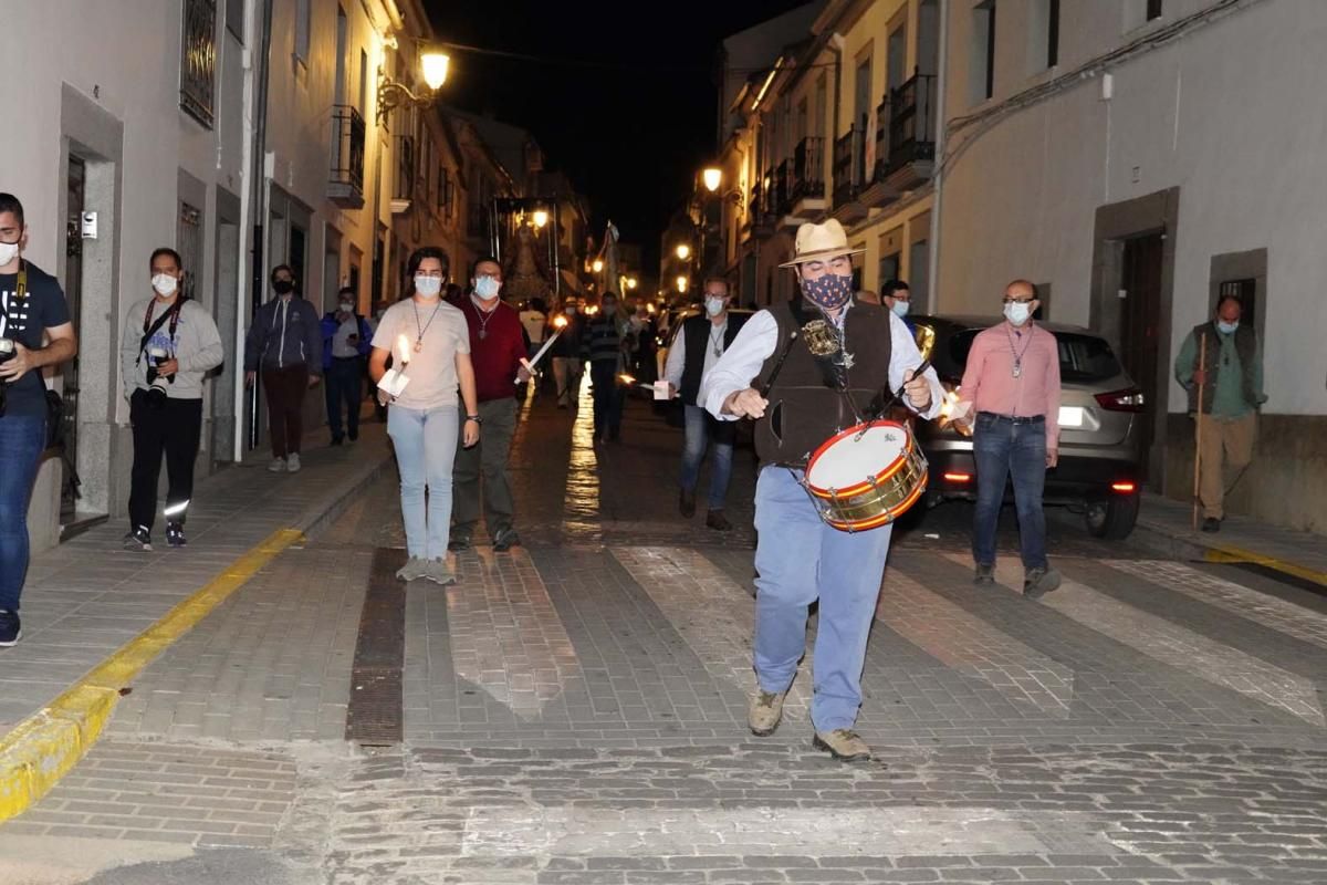 La Virgen de Luna regresa a su santuario desde Villanueva de Córdoba