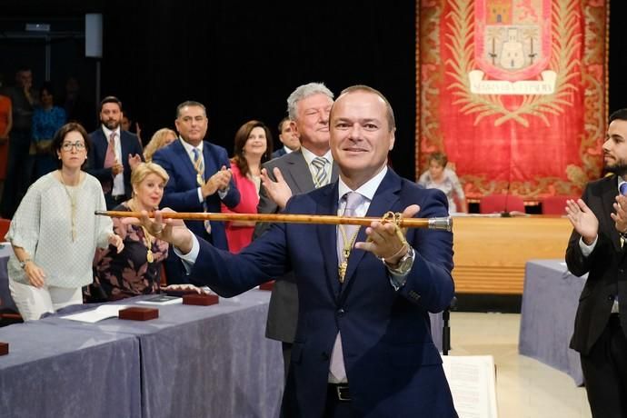 Las Palmas de Gran Canaria. Constitución de Ayuntamiento de Las Palmas de Gran Canaria  | 15/06/2019 | Fotógrafo: José Carlos Guerra