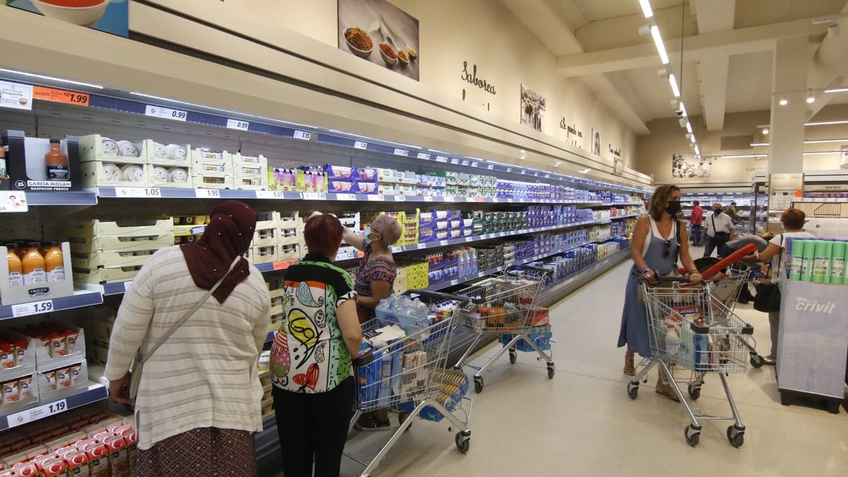 Apertura del Lidl en la carretera de Trassierra