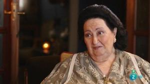 La Caballé, en el programa ’Gigantes’ (La 2).