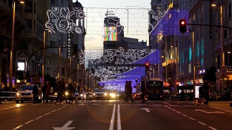 La Gran Vía de Madrid será peatonal desde Navidad