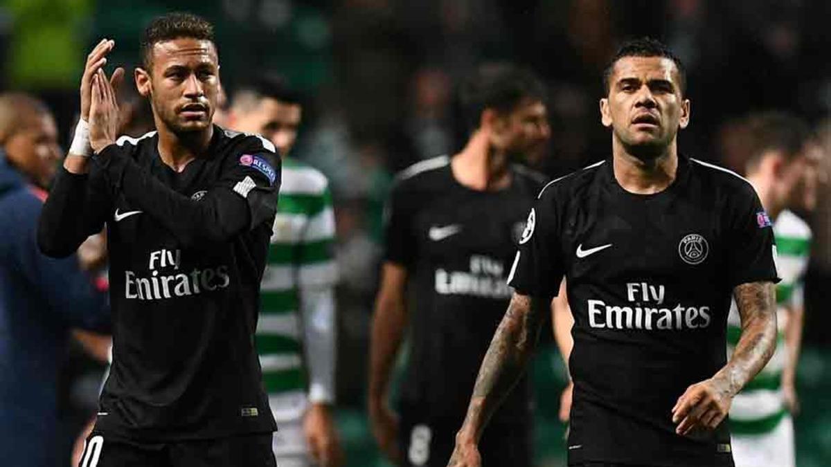 Dani Alves tomó partido a favor de Neymar