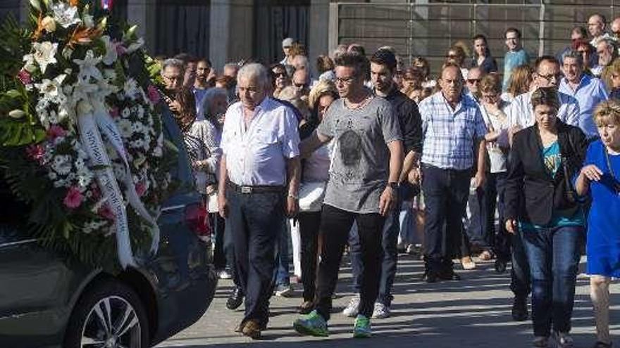 Cortejo fúnebre en Zaragoza.