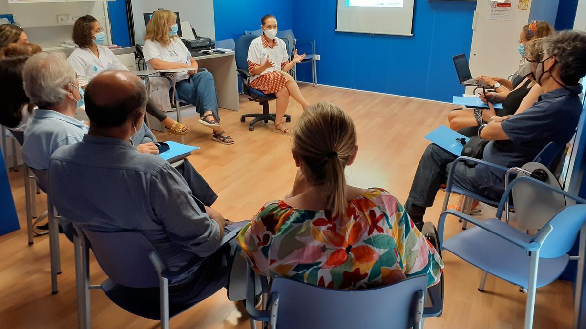 Reunió per presentar la iniciativa amb representants dels quatre ajuntaments