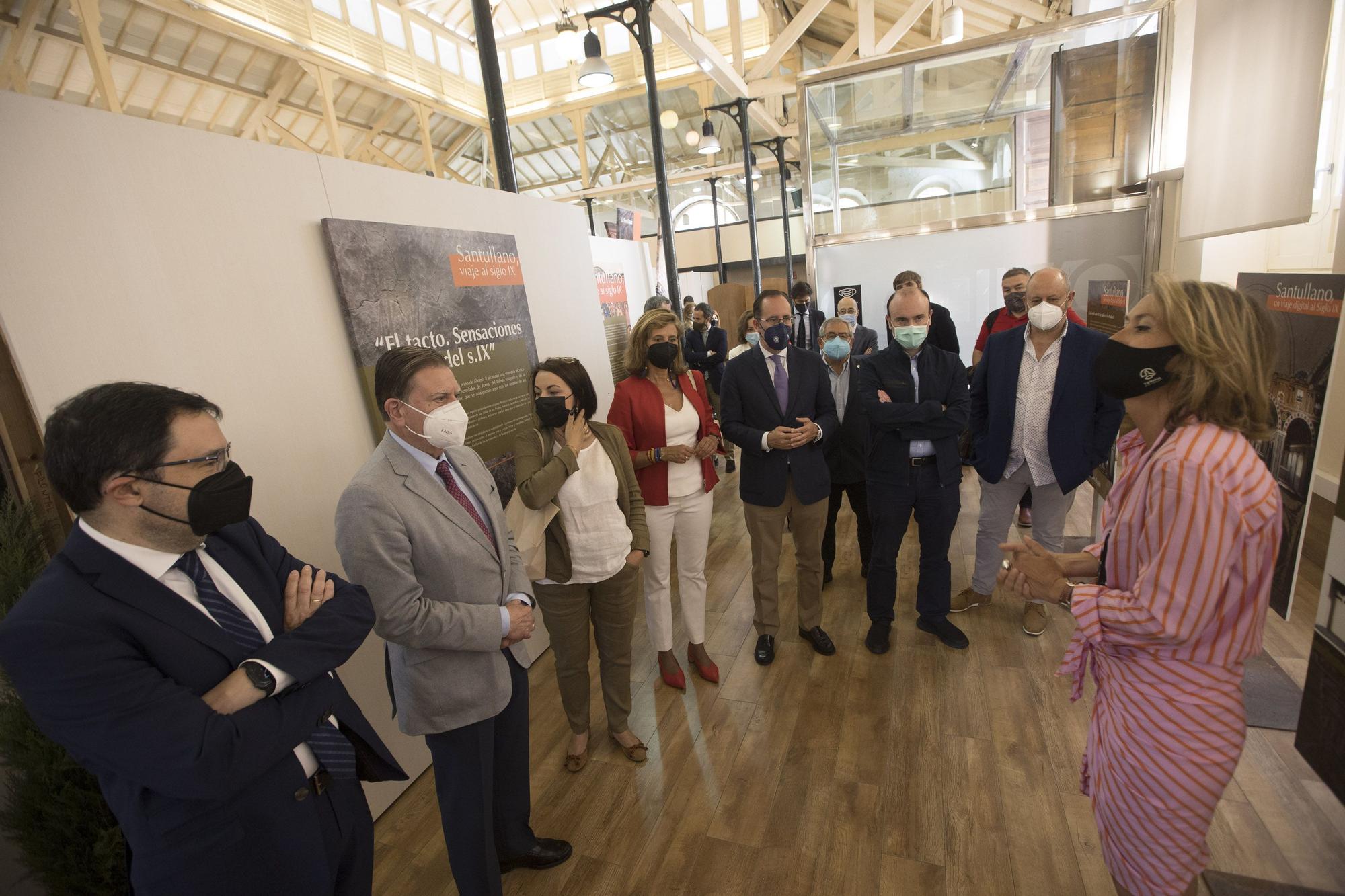 Trascorrales abre una ventana al pasado: inauguración de la muestra "Santullano, viaje al siglo IX"