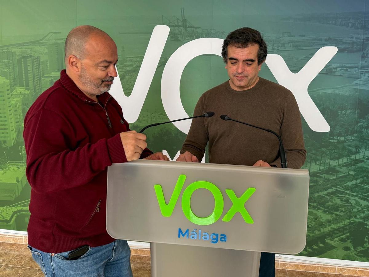 El presidente de Vox Málaga y parlamentario andaluz, Antonio Sevilla.