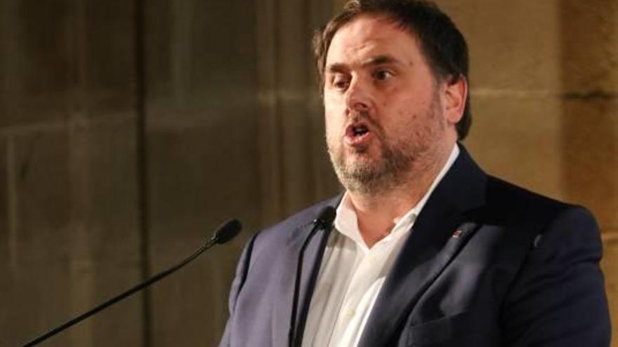 El conseller d&#039;Economia i Hisenda, Oriol Junqueras