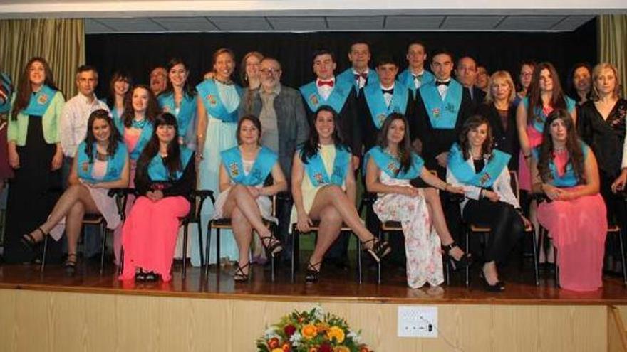 Chan do Monte celebra el acto de graduación