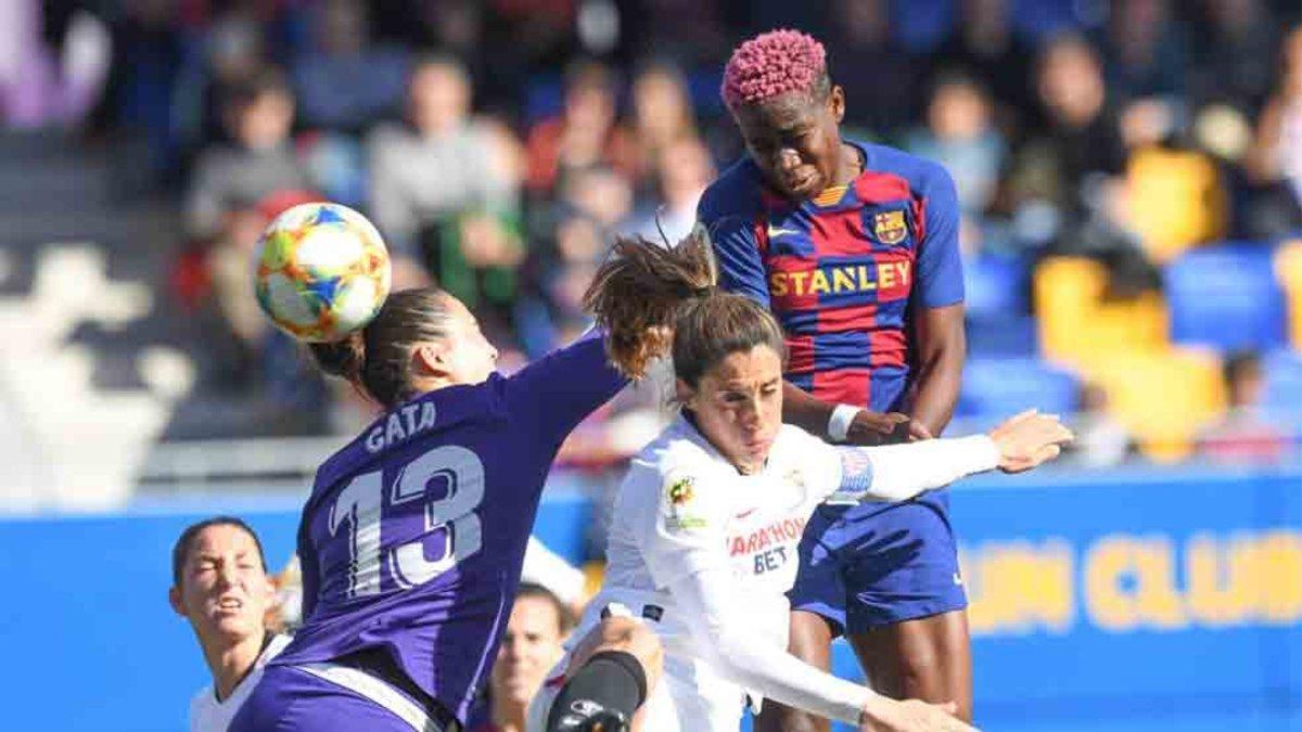 El Barcelona femenino se impuso al Sevilla