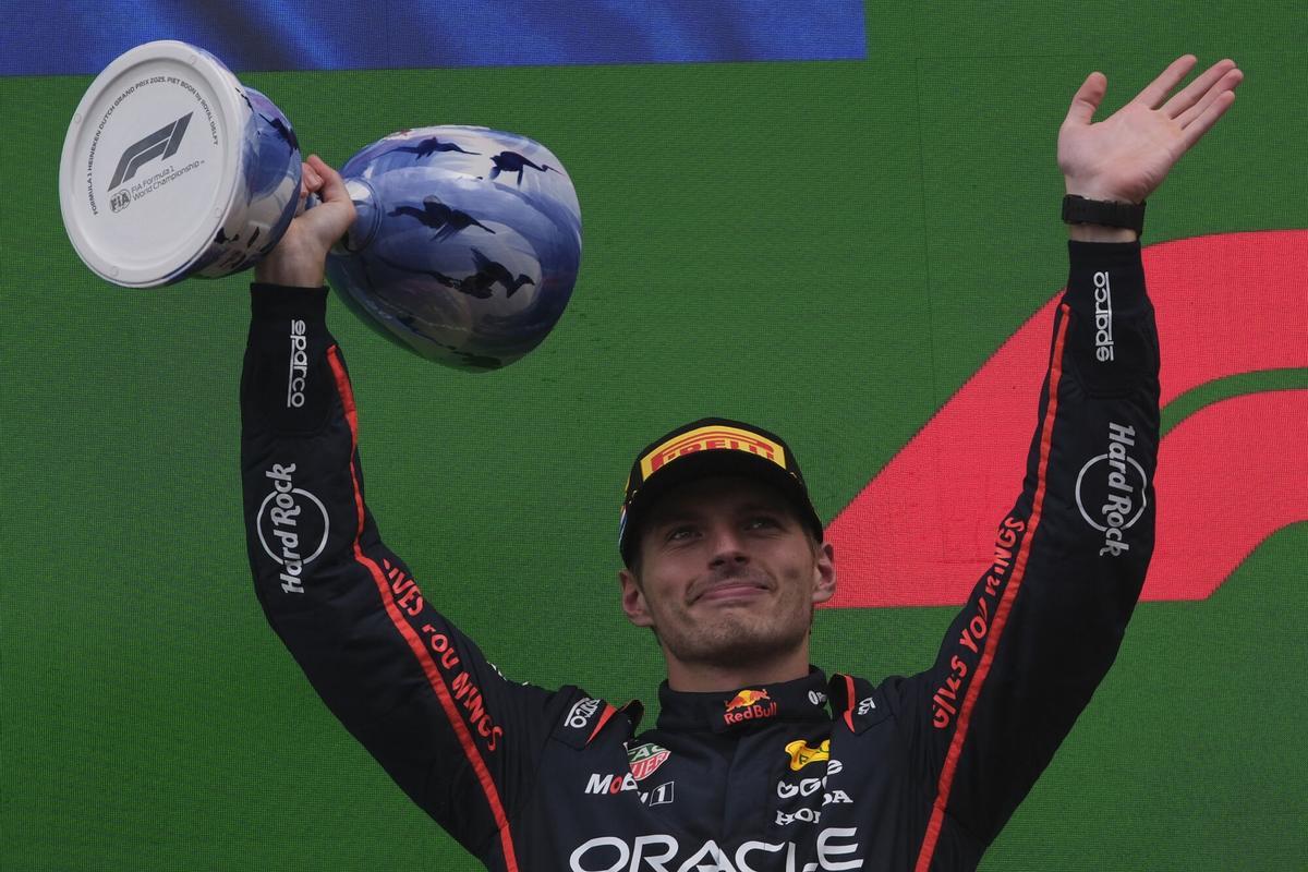 La carrera del GP de los Países Bajos, en imágenes.